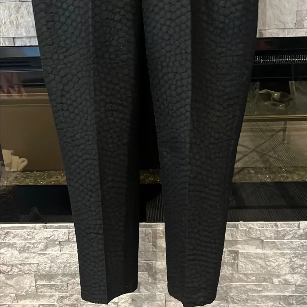 Banana Republic Black Patterned Pants size 10